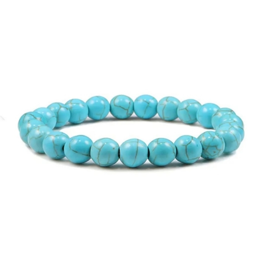 Blue turquoise bracelet